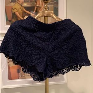 Free people lace shorts